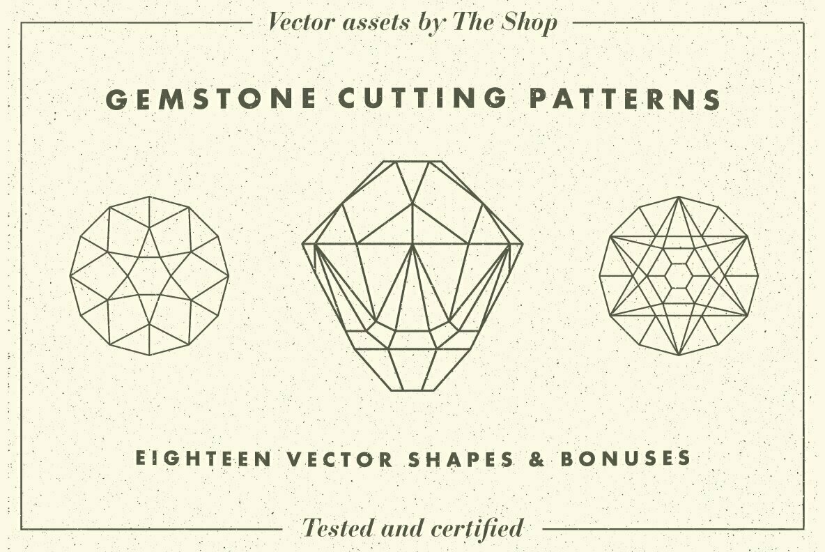 Gemstone Cutting Pattern Volume 01 1