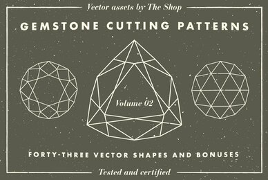 Gemstone Cutting Patterns Volume 02