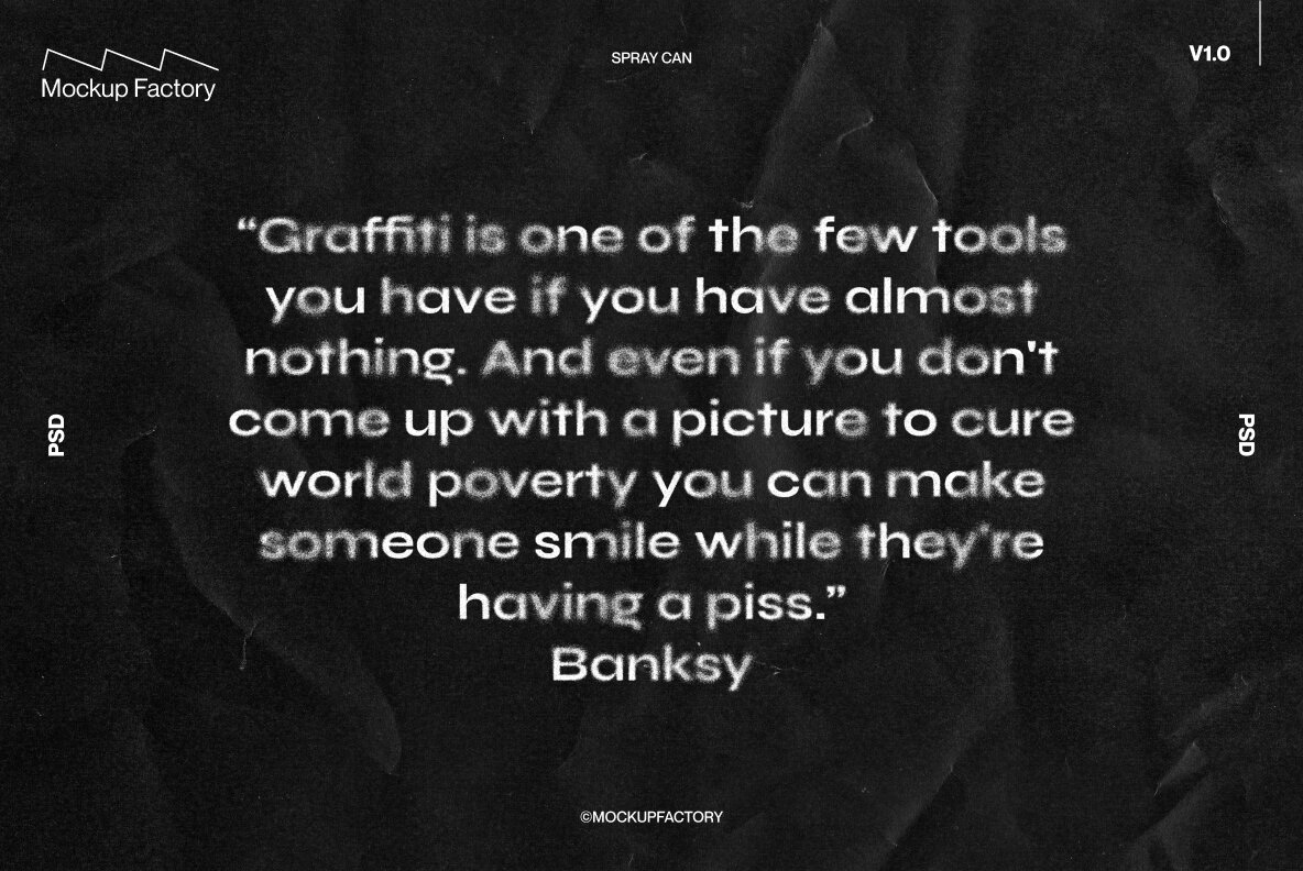 Spray Can One Click Spray Effect 7