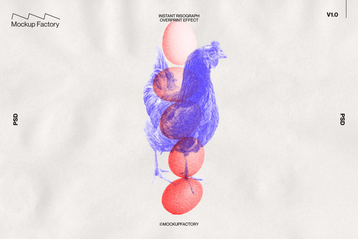 Risograph Overprint Effect 7