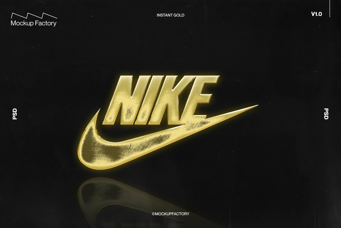 Gold Live Type   Vector Effect 5