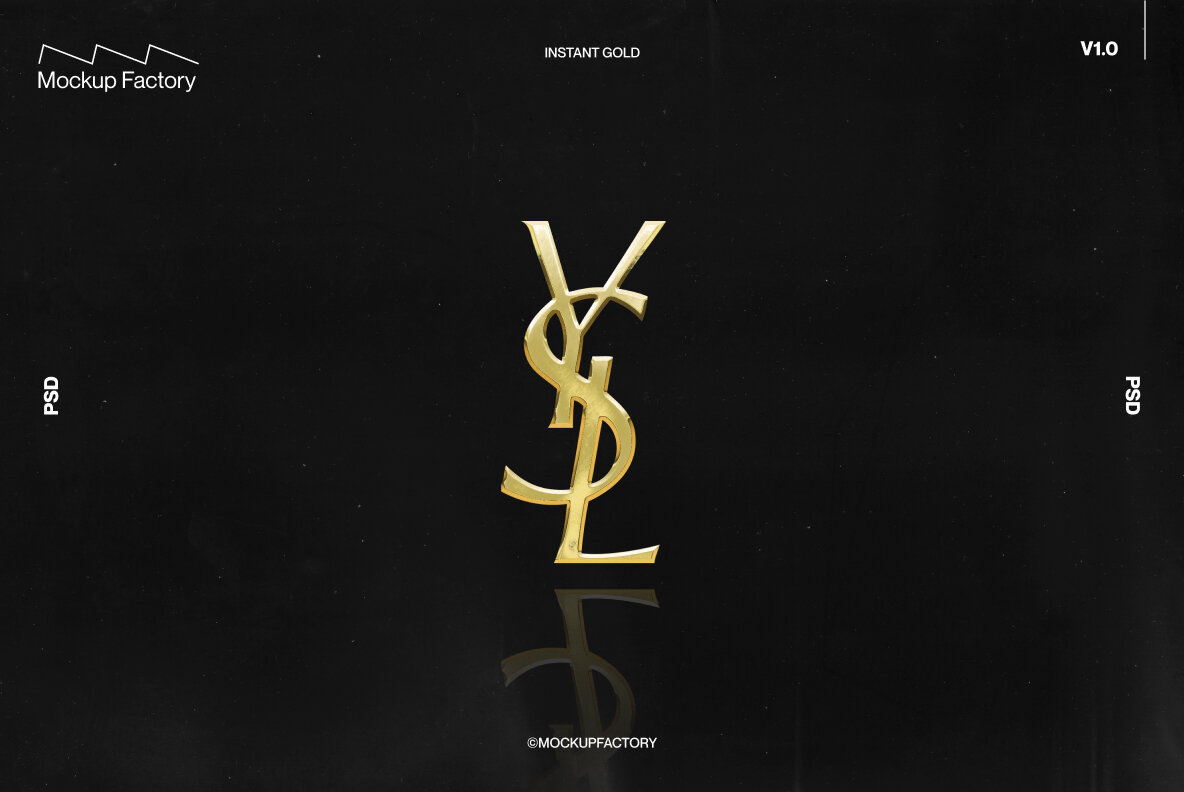 Gold Live Type   Vector Effect 6