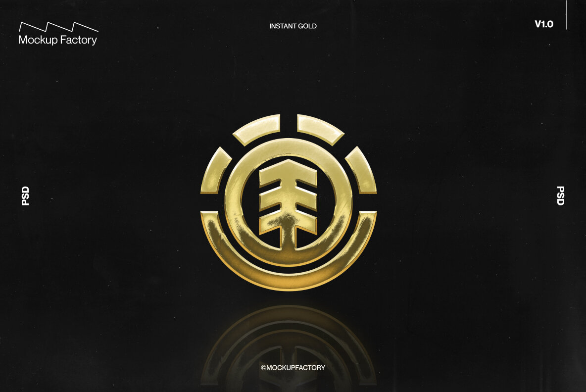 Gold Live Type   Vector Effect 7