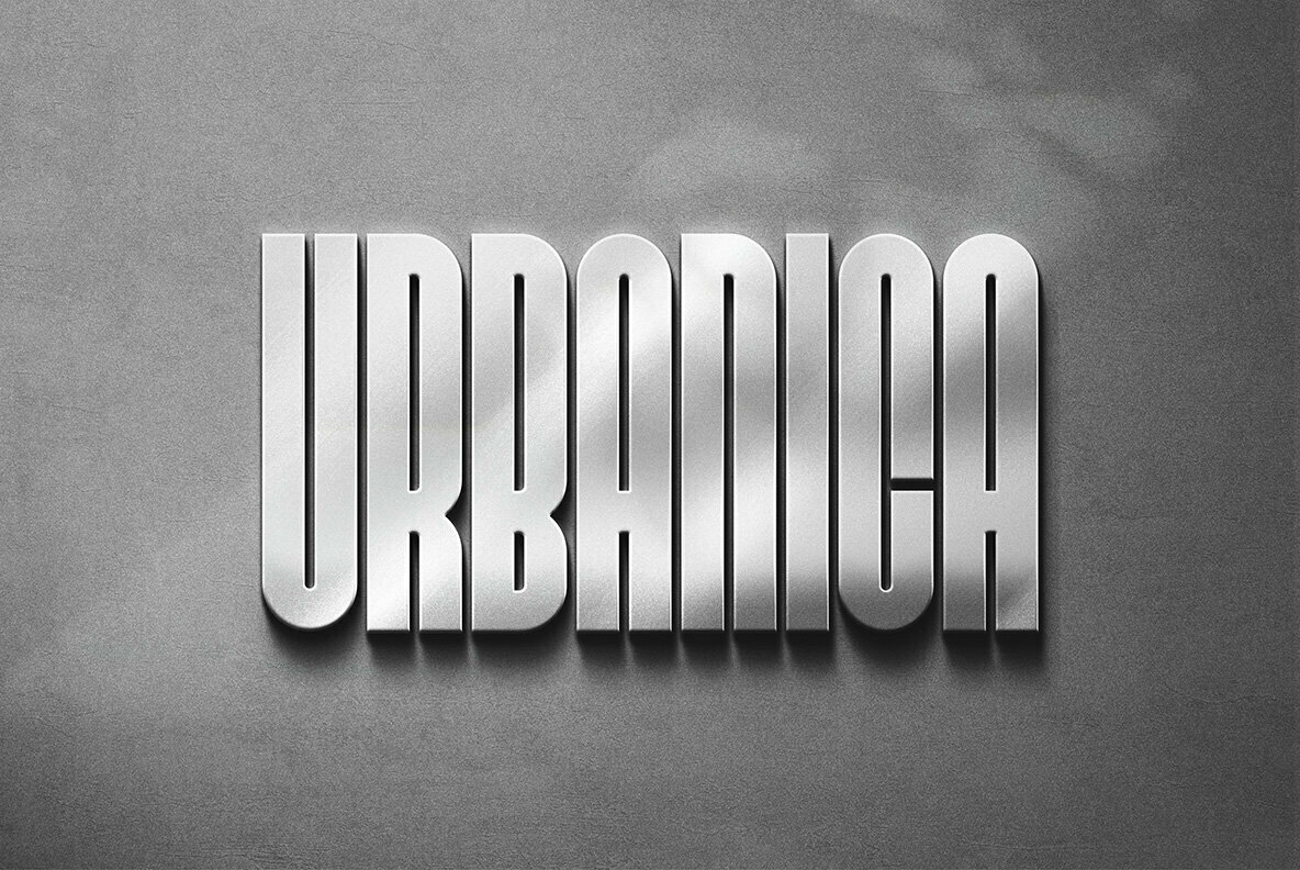 Steel Effect for Texts   Logotypes 2