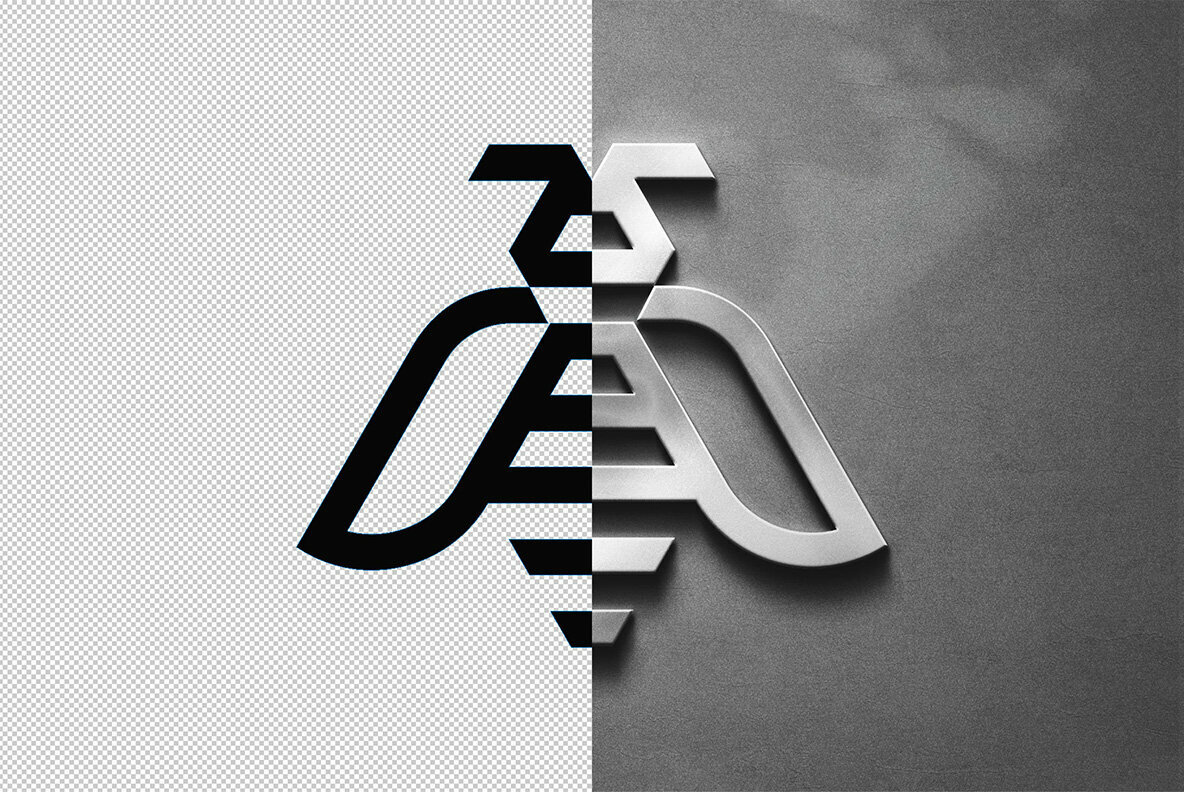 Steel Effect for Texts   Logotypes 5