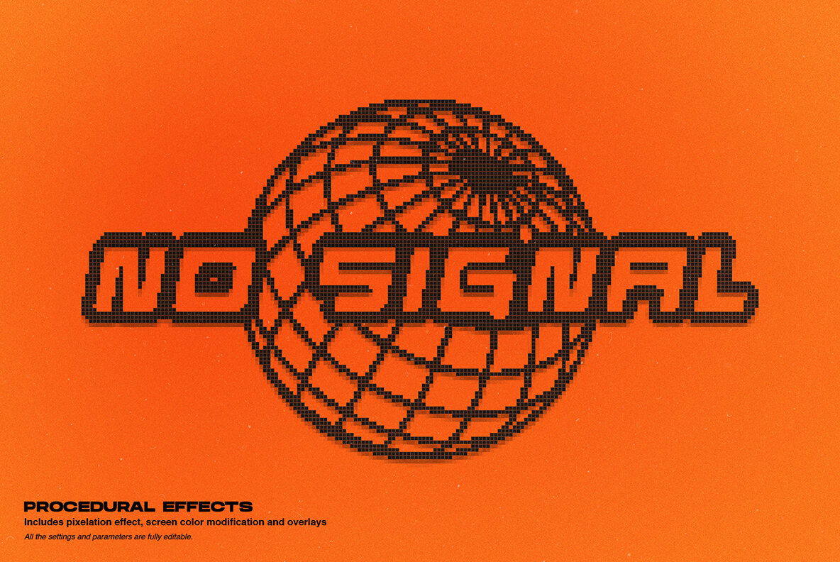 Retro Phone Screen Effect 9