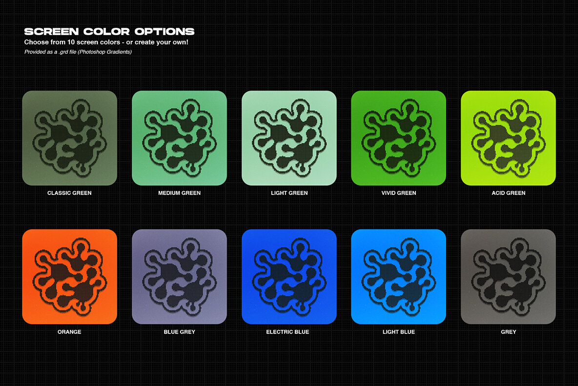 Retro Phone Screen Effect 12