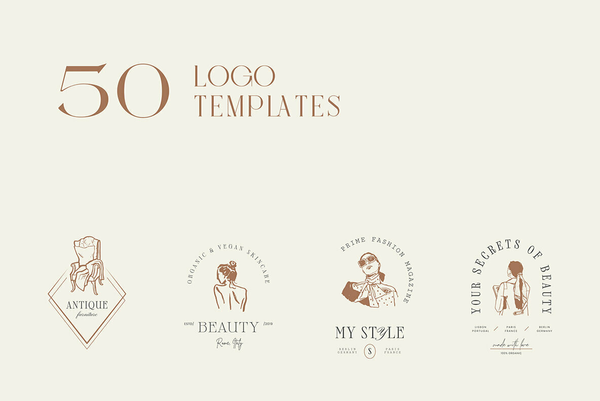 Modern Art Logo Kit 2