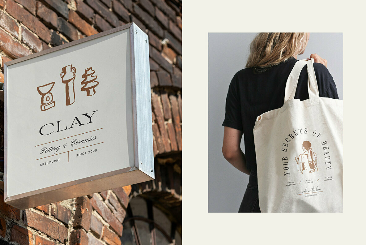 Modern Art Logo Kit 3