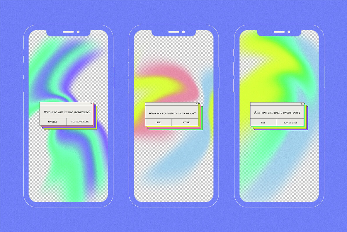 Neon Dream Gradient Set 3