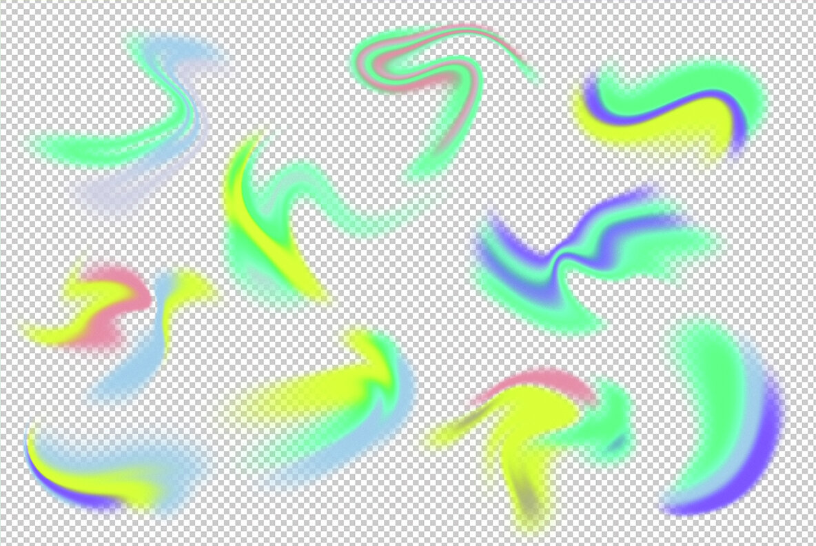 Neon Dream Gradient Set 6