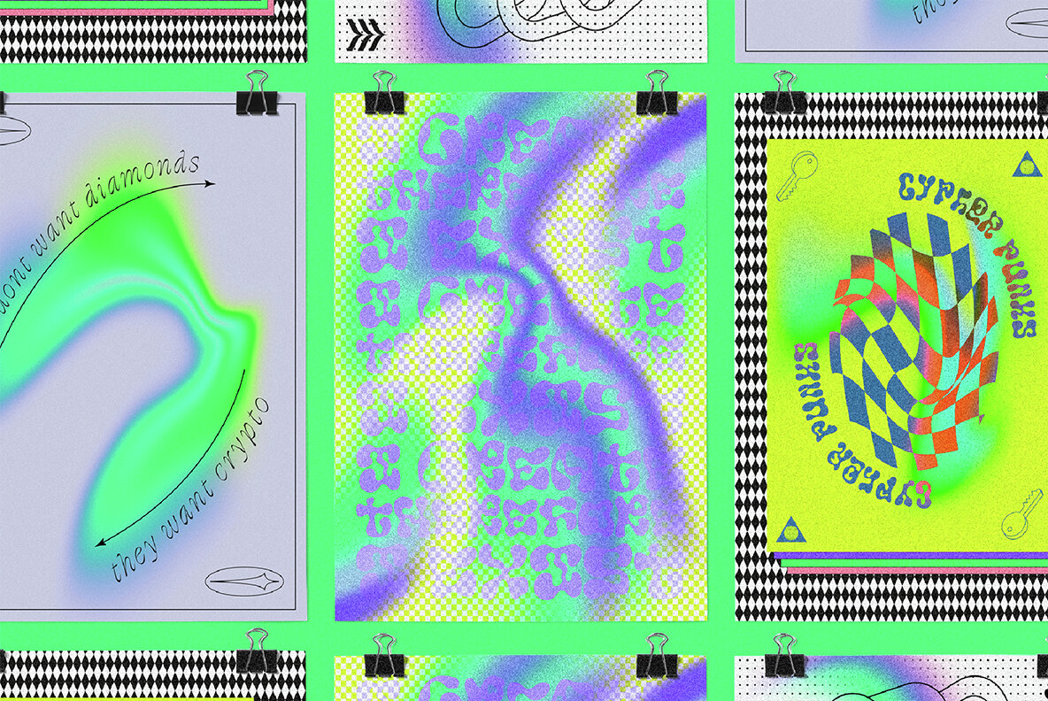 Neon Dream Gradient Set 9