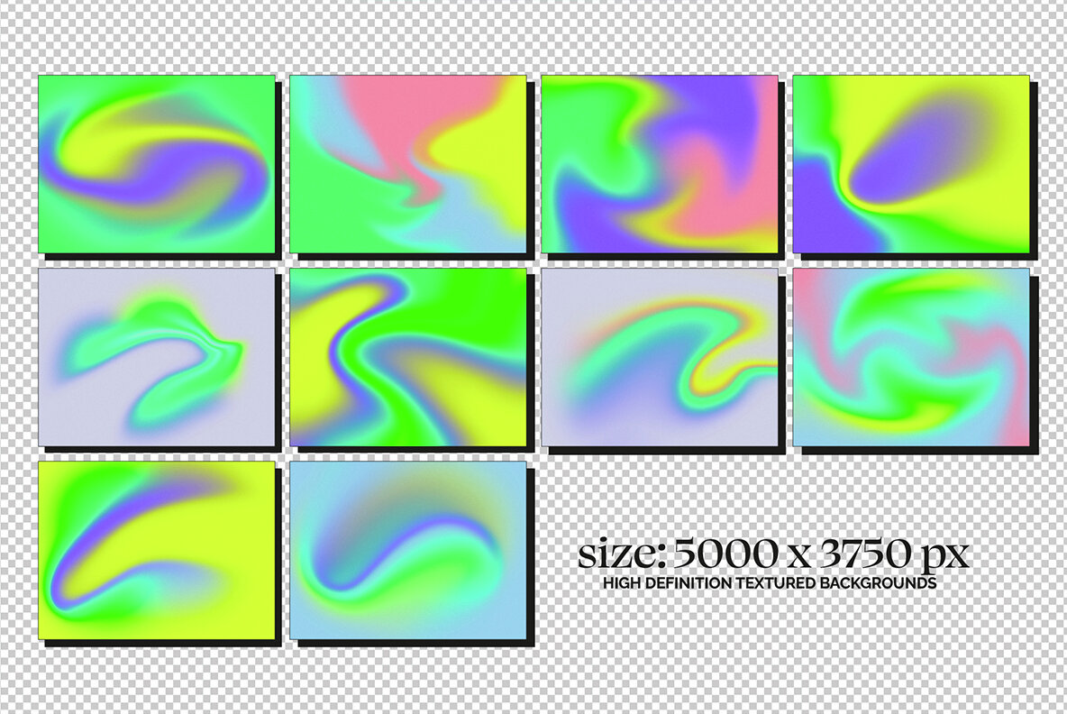 Neon Dream Gradient Set 10