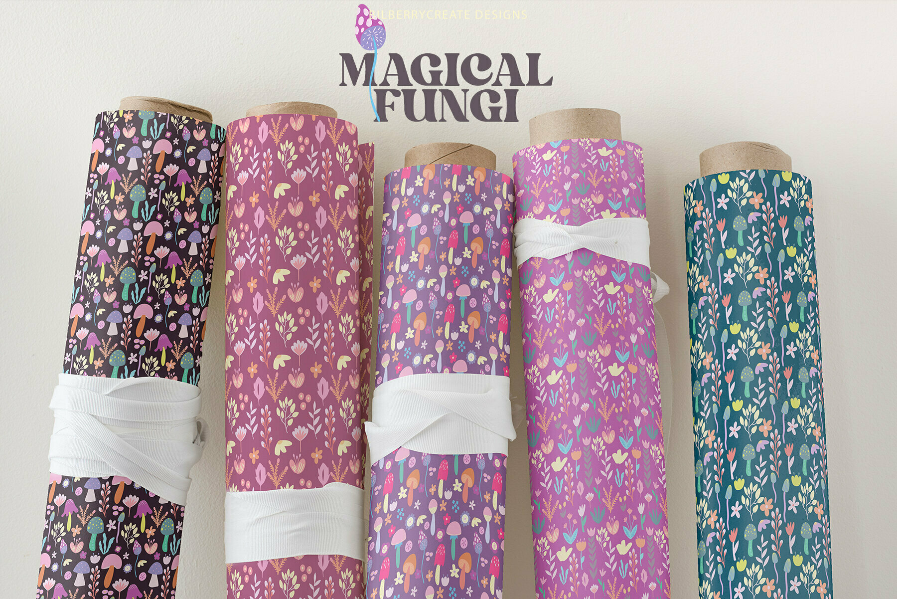 Magical Fungi Art Set 3