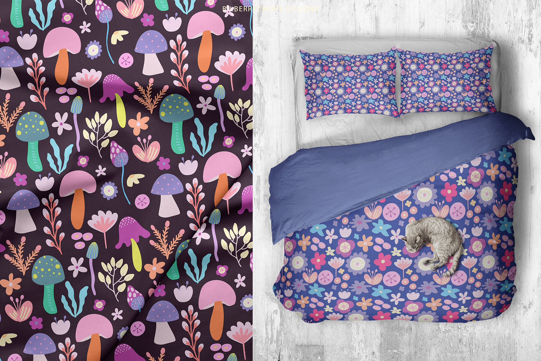 Magical Fungi Art Set 6