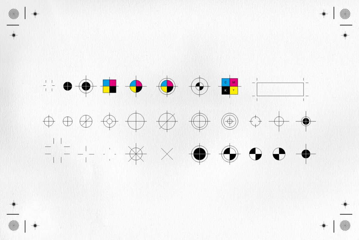 Print Marks Vector Assets 5