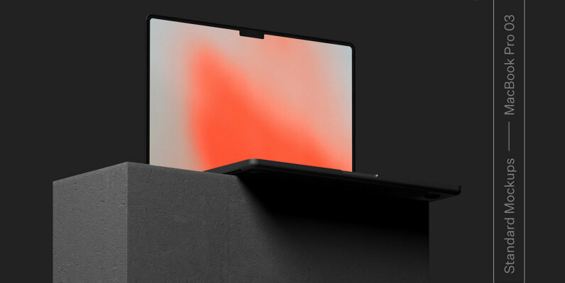 MacBook Pro 03 Standard Mockup