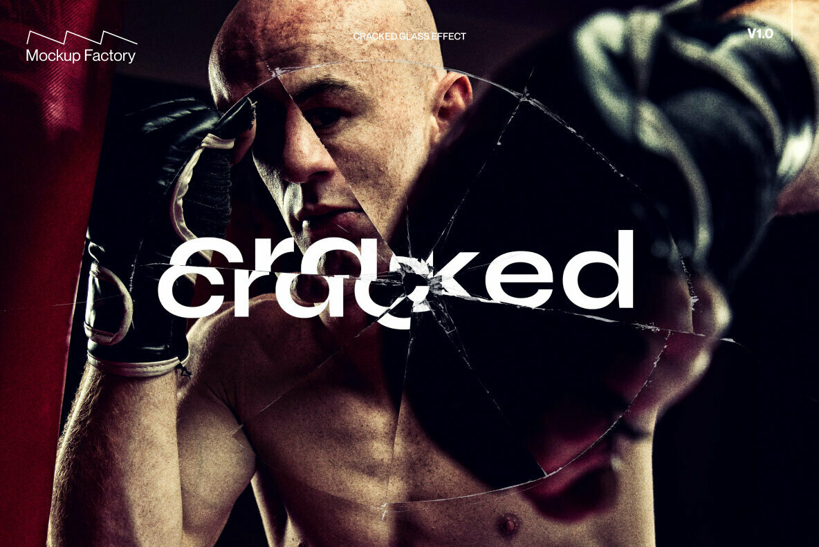 Cracked Broken Glass Effect 2