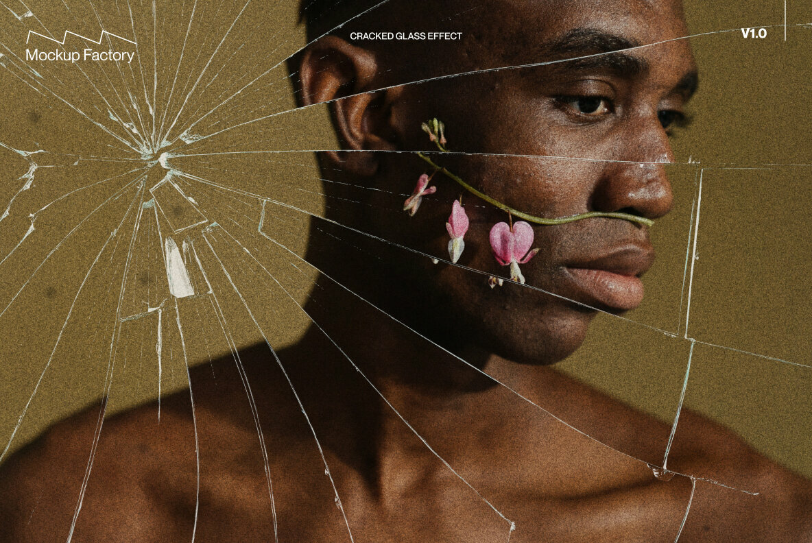 Cracked Broken Glass Effect 4