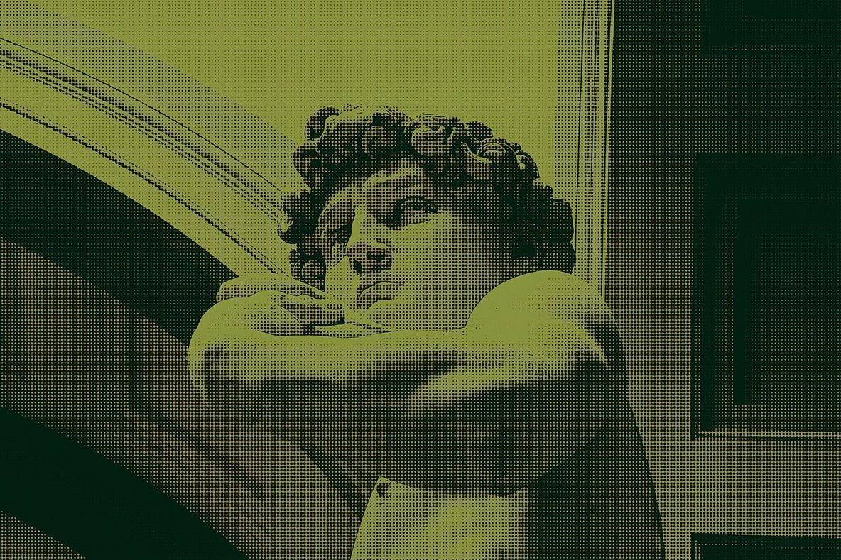 Acid Halftone Photo Effect 2