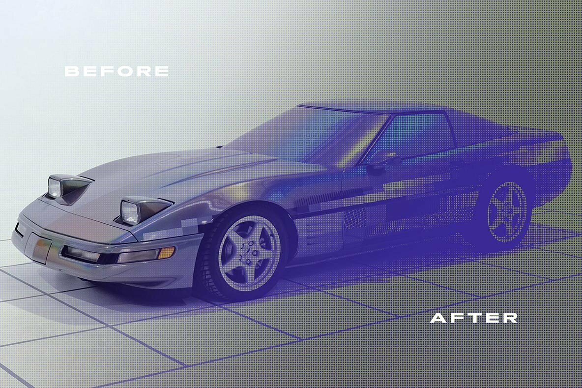 Acid Halftone Photo Effect 4