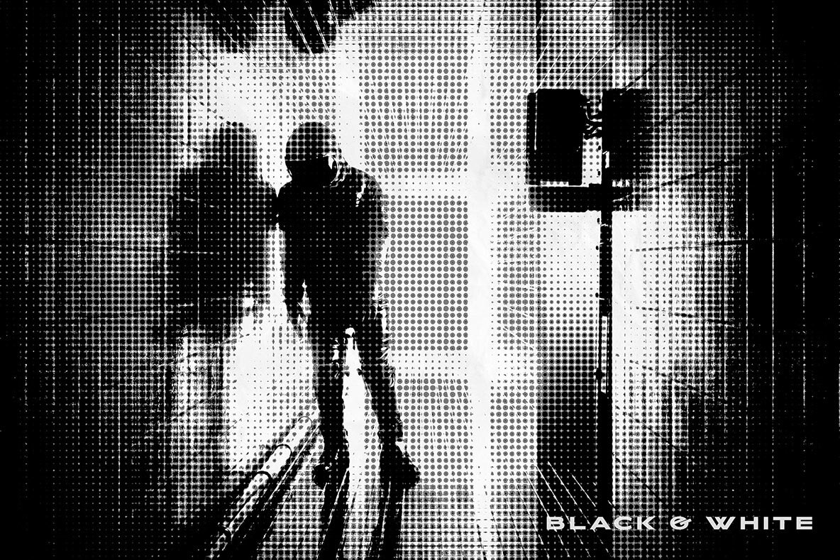 Acid Halftone Photo Effect 8