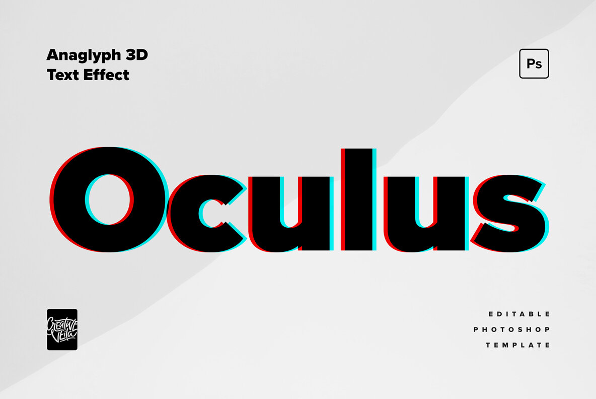 Anaglyph 3D Text Effects 6