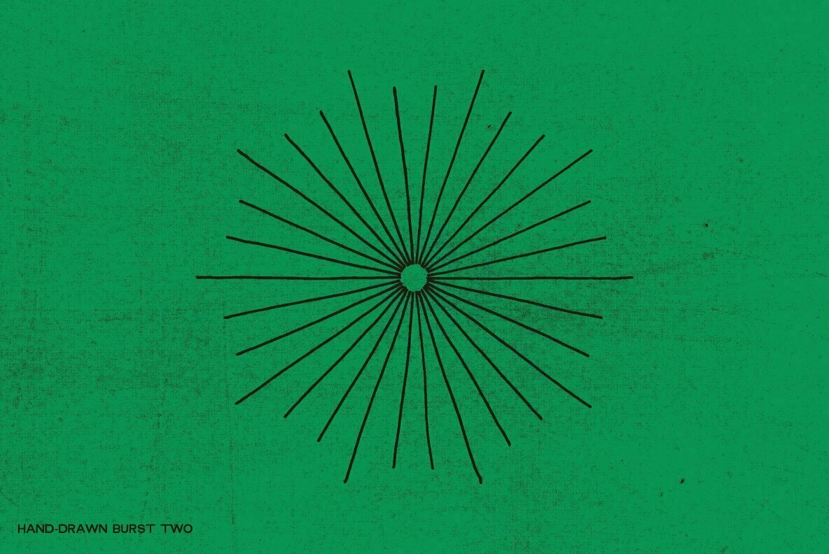 28 Hand Drawn Burst Elements 3