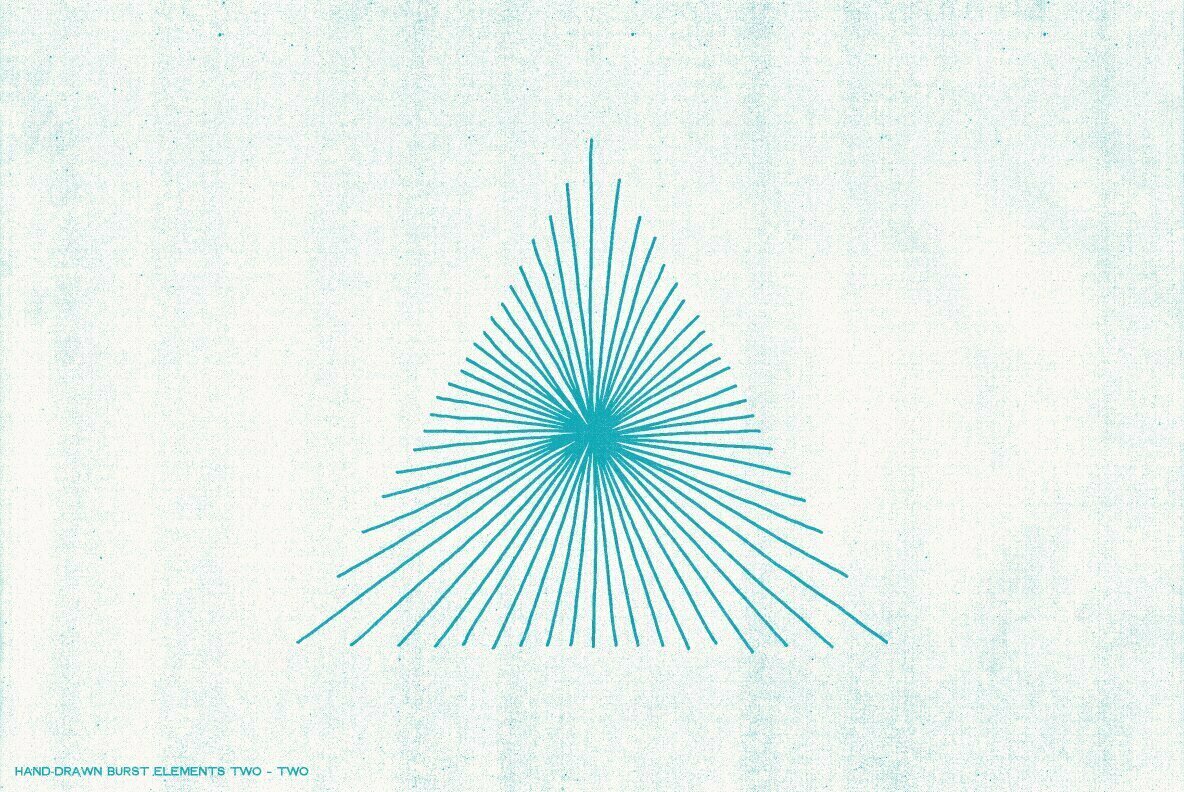 36 Hand Drawn Burst Elements 3