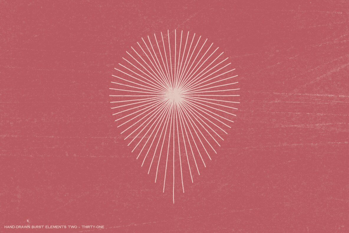 36 Hand Drawn Burst Elements 19