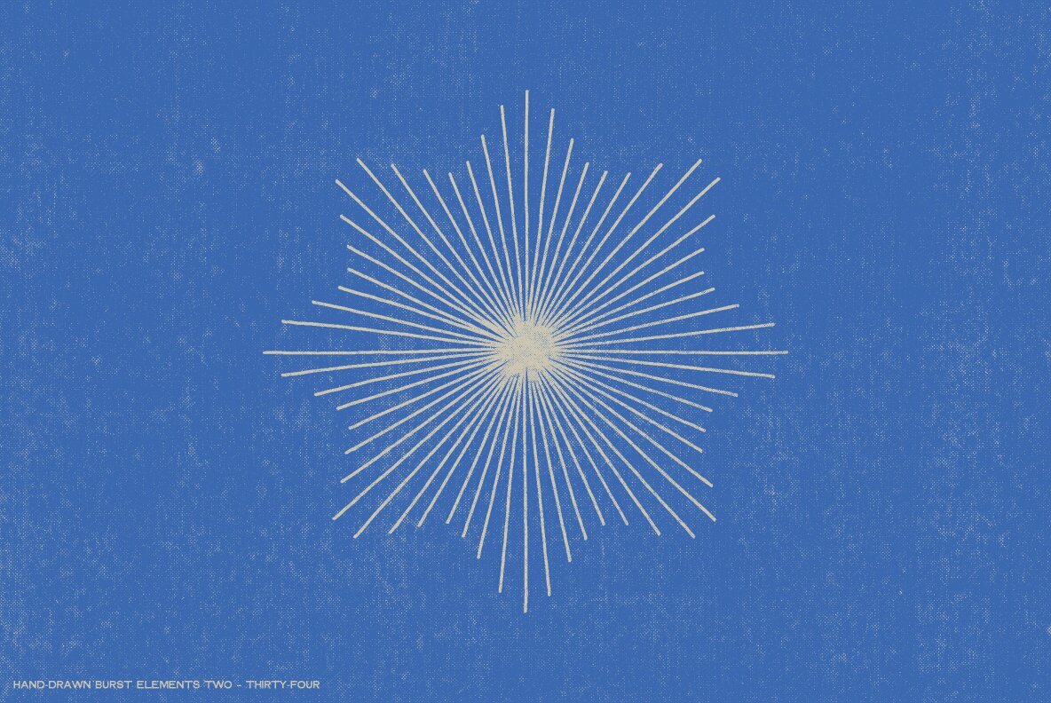 36 Hand Drawn Burst Elements 21