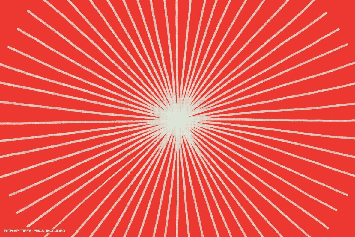 36 Hand Drawn Burst Elements 25