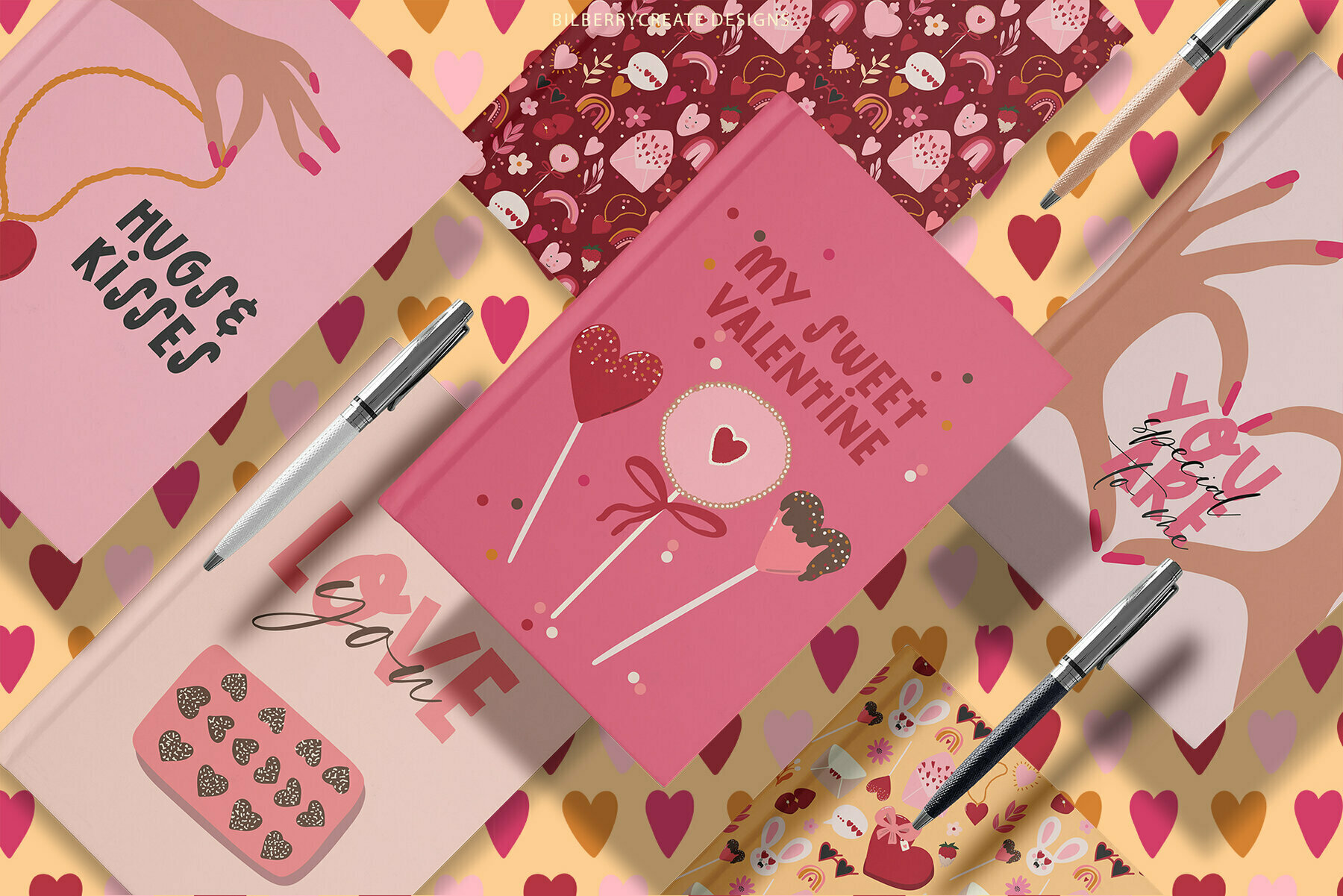 Oh My Dear Love Art Set  2