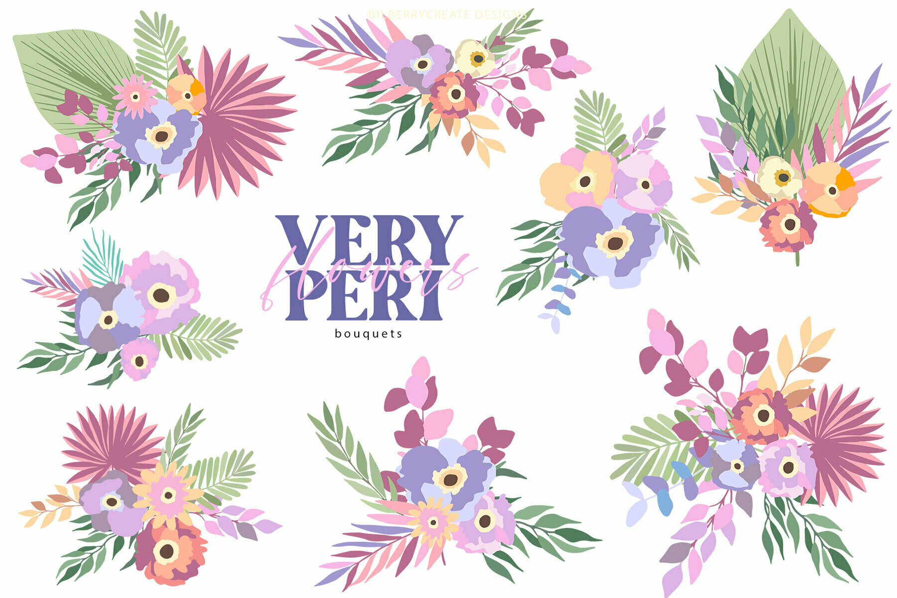 Very Peri Flowers 3