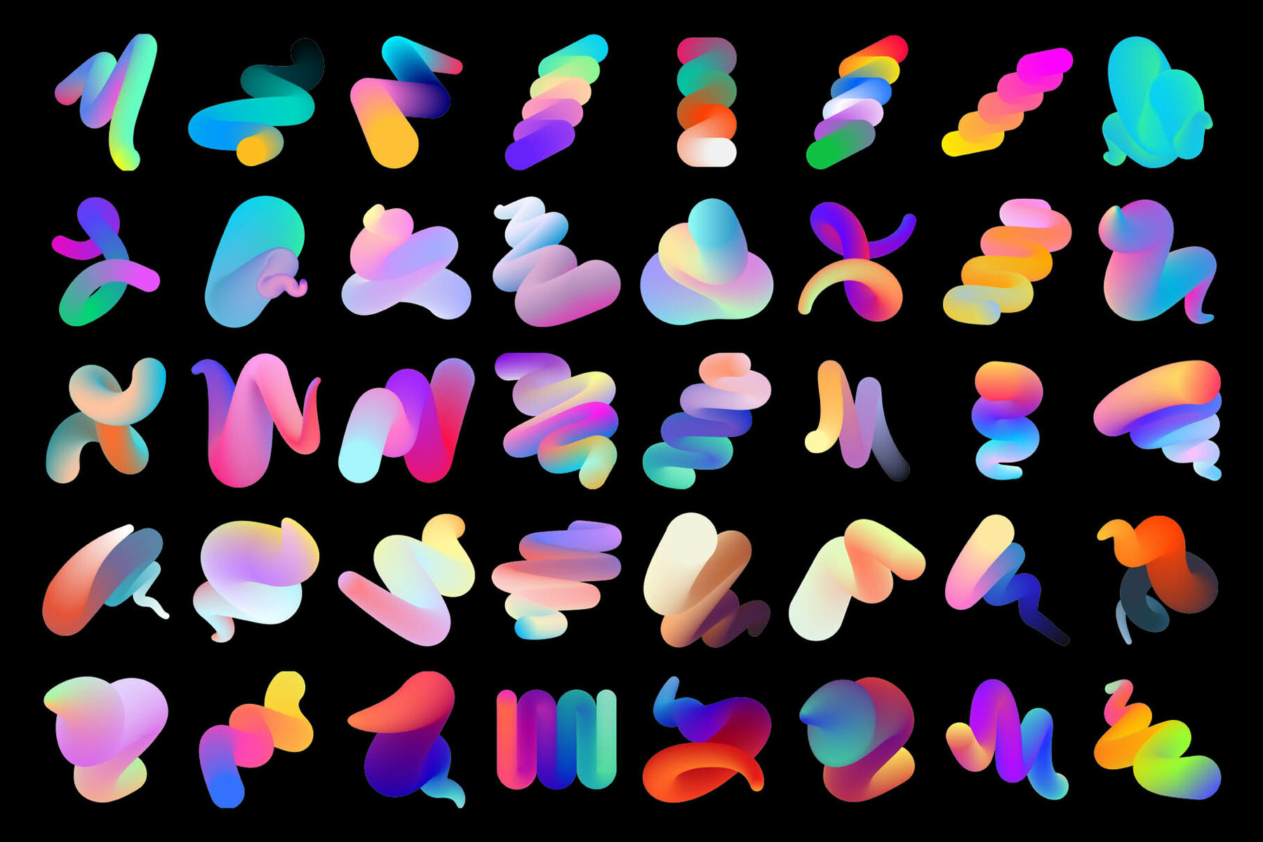 Blender 80 Gradient Blends 16