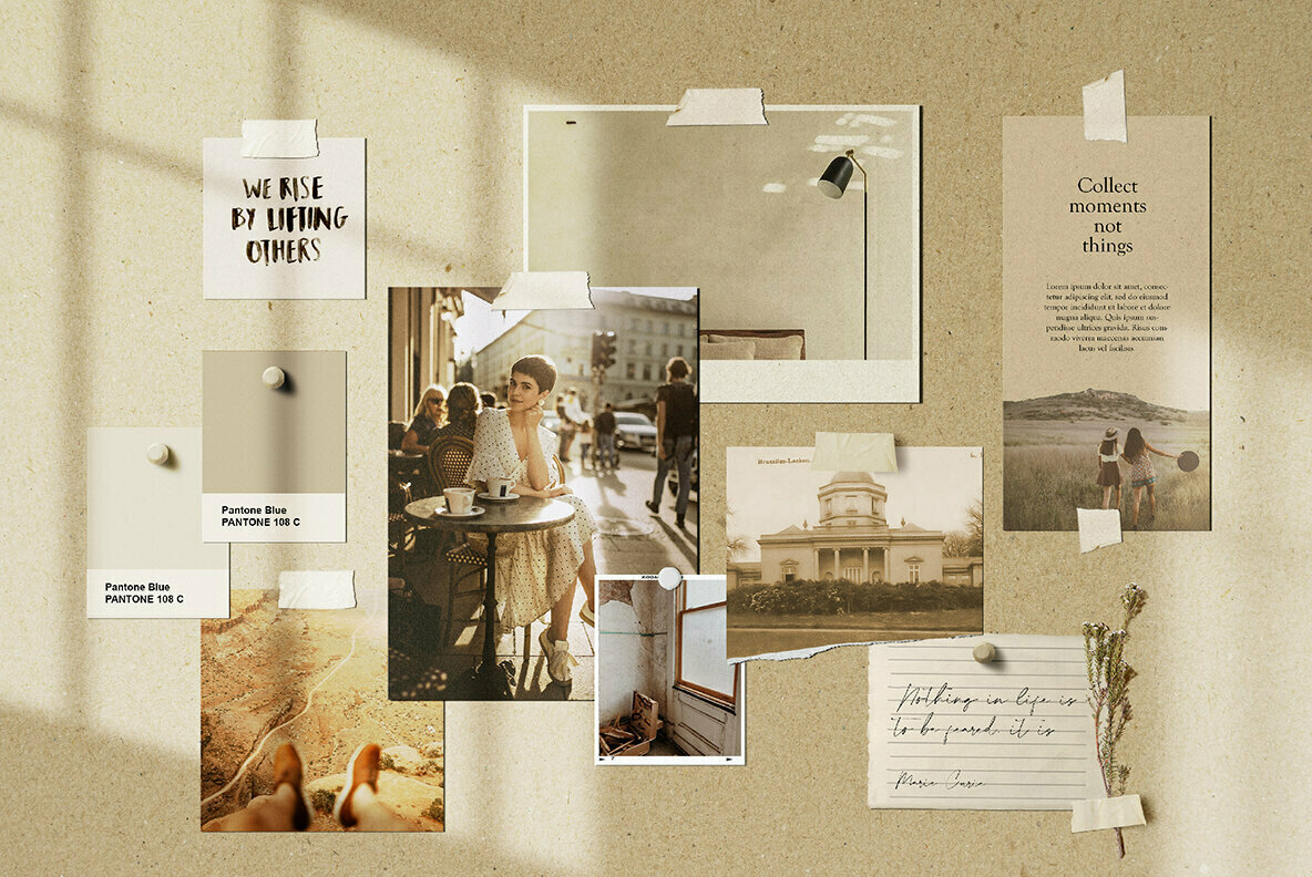 Moodboard Mockup Scene Creator 2