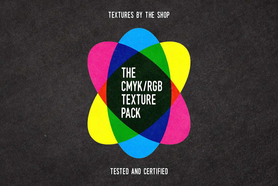 The CMYK RGB Texture Pack 1