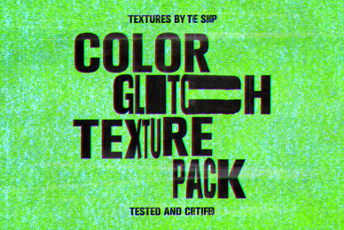 Color Glitch Textures Volume 01