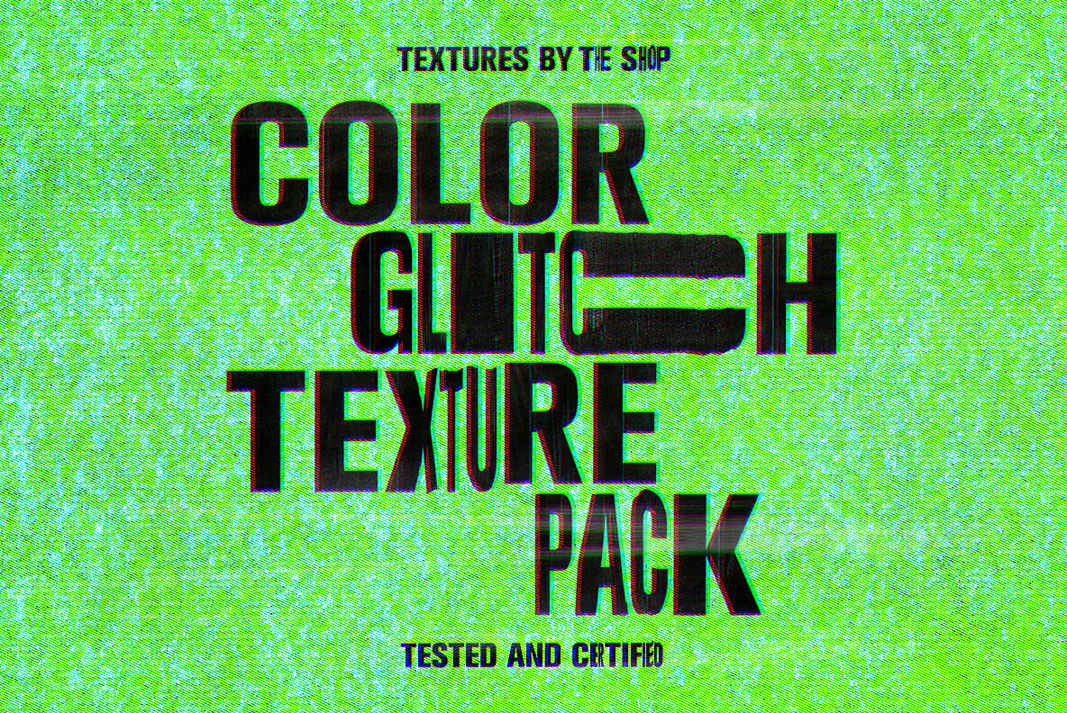 Color Glitch Textures Volume 01 1