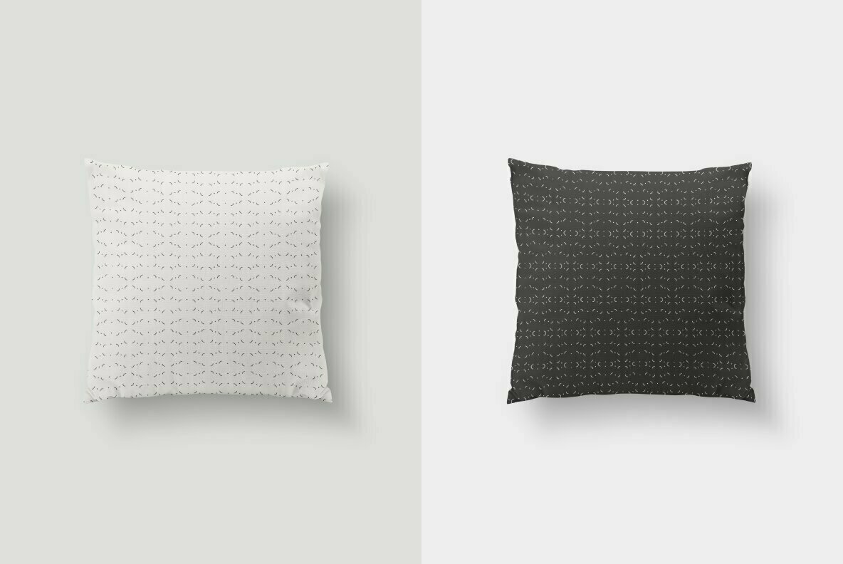 Dot Curve Geo Patterns 2