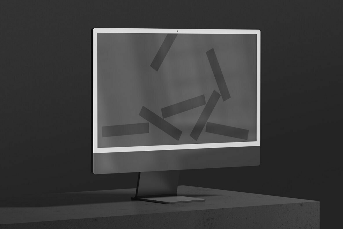 iMac 02 Standard Design Mockup 2