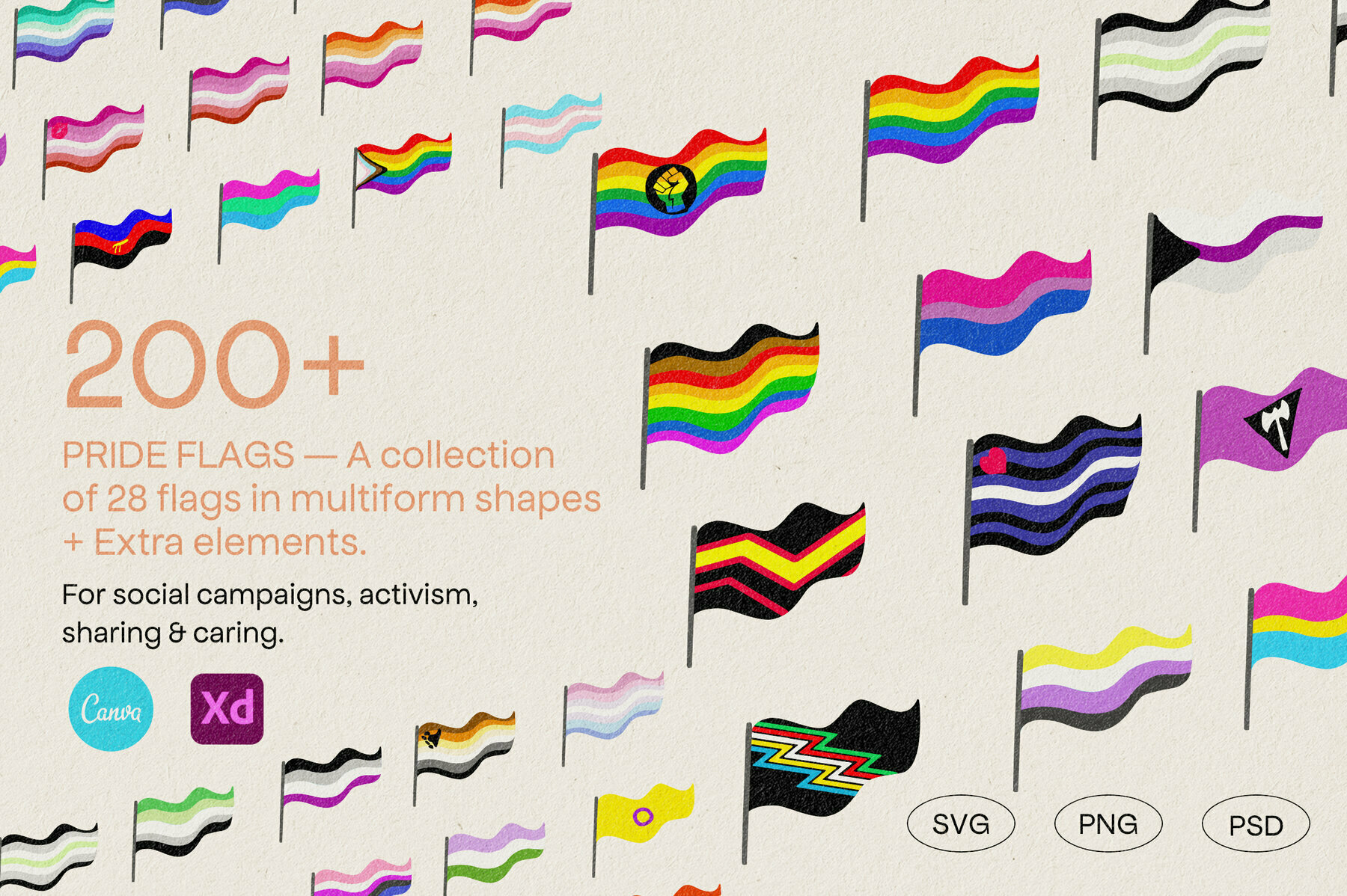 PRIDE   Flags   Elements 1