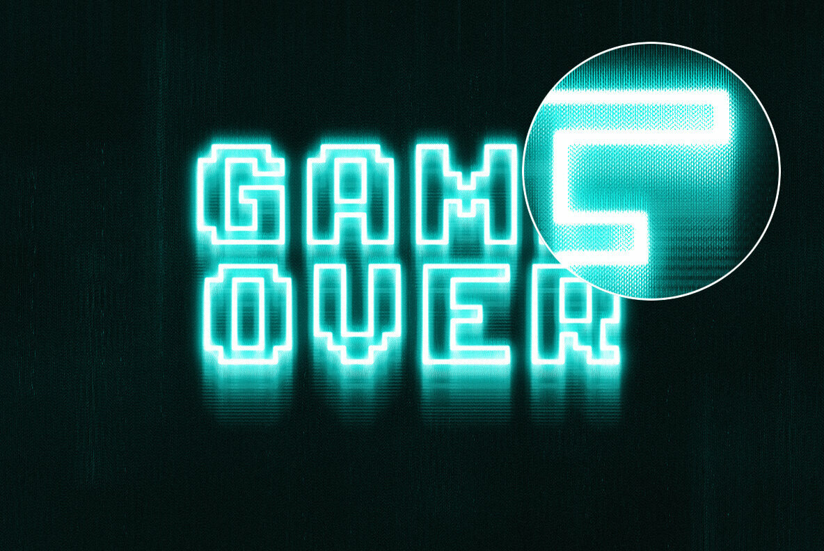 Screentime LCD Distortion Effect 5