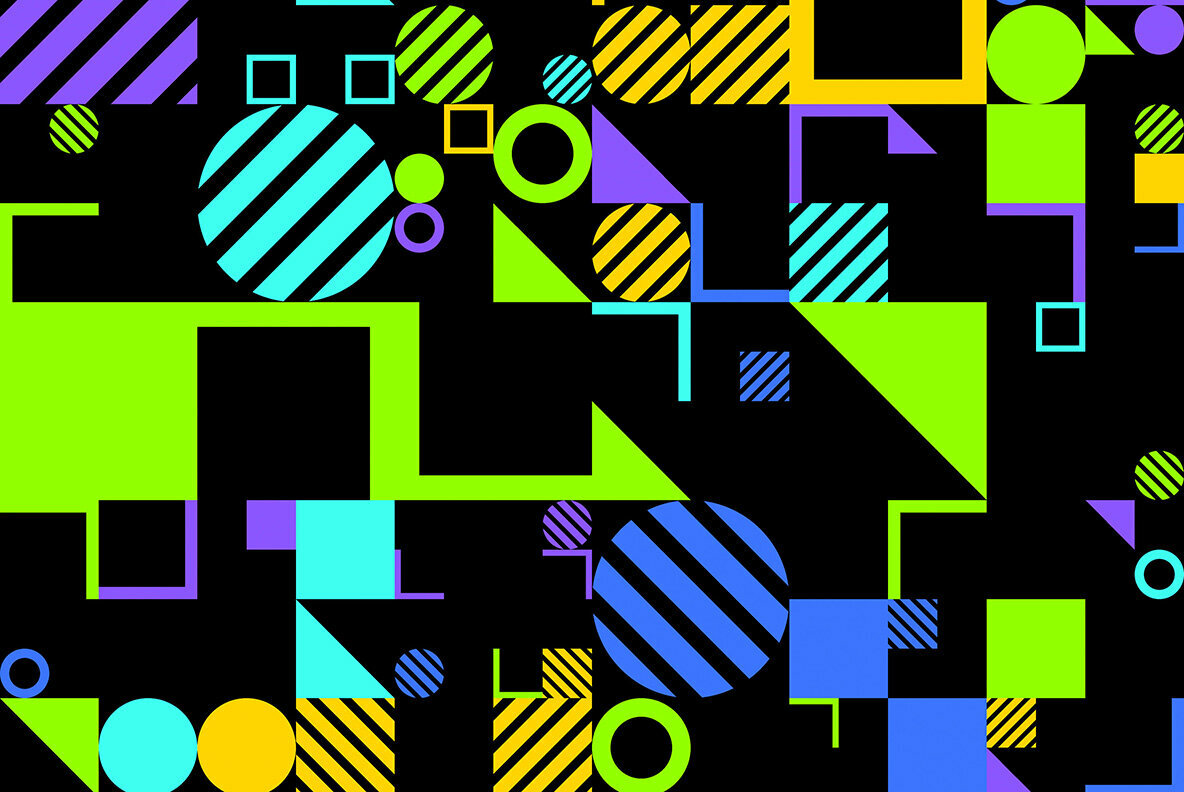 Geometric Art Backgrounds 5