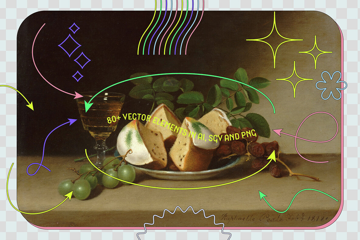 For The Love Of Monoline Vector Set 3