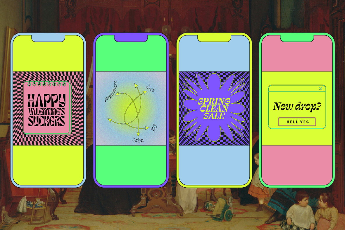 For The Love Of Monoline Vector Set 7