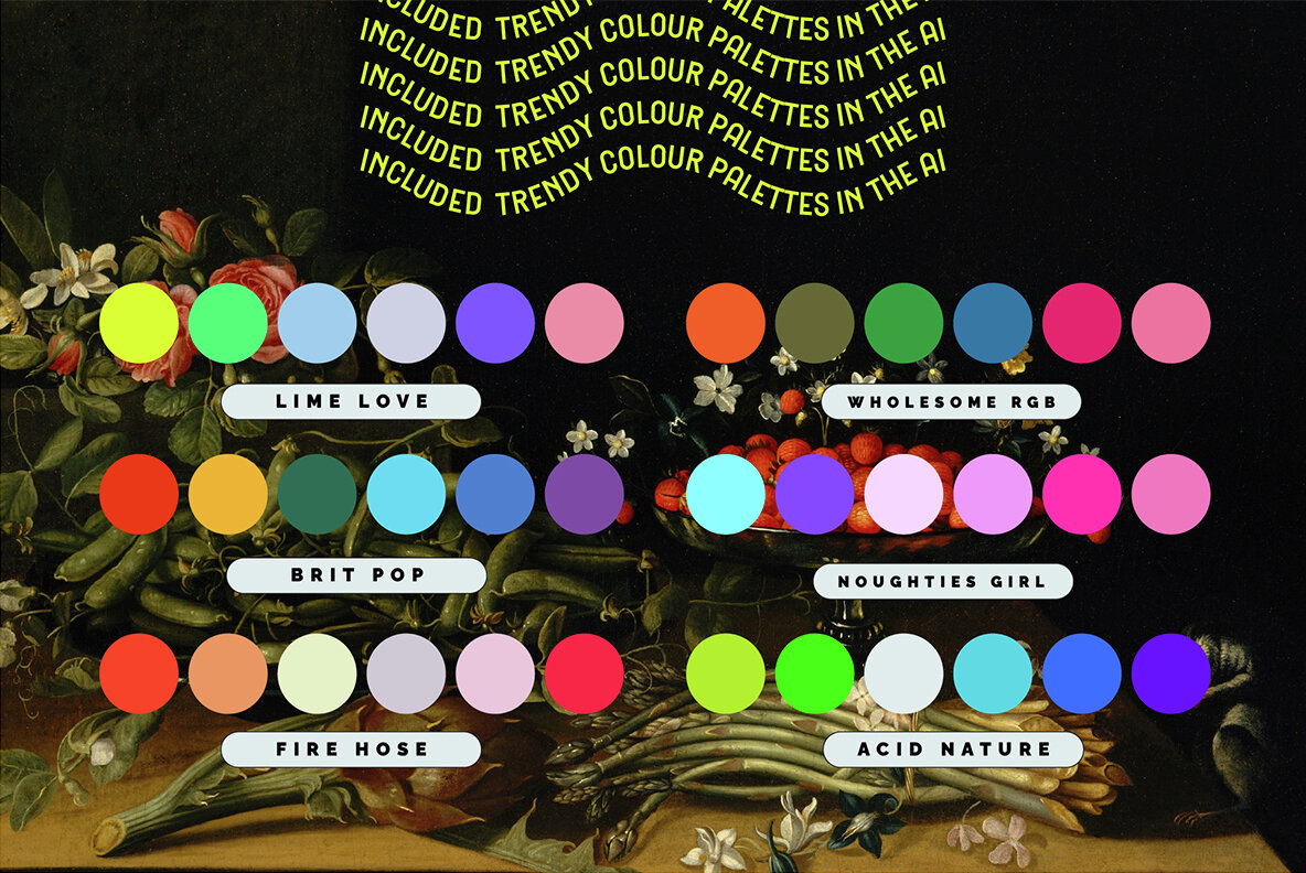 For The Love Of Monoline Vector Set 11