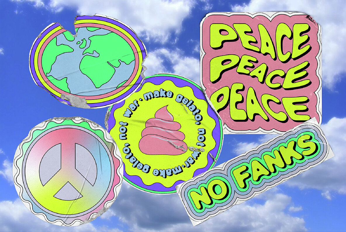 Stickerland 2000s Vector Set 6