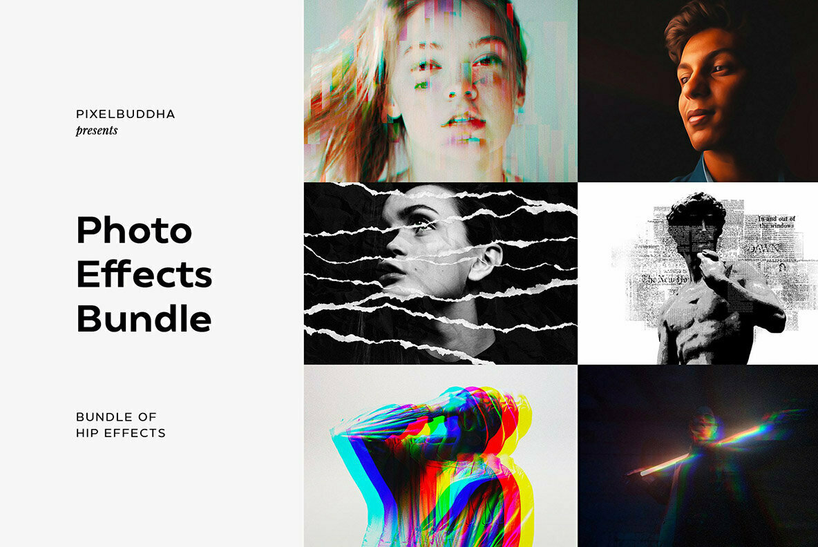 30 Hip Photo Effects Bundle 1
