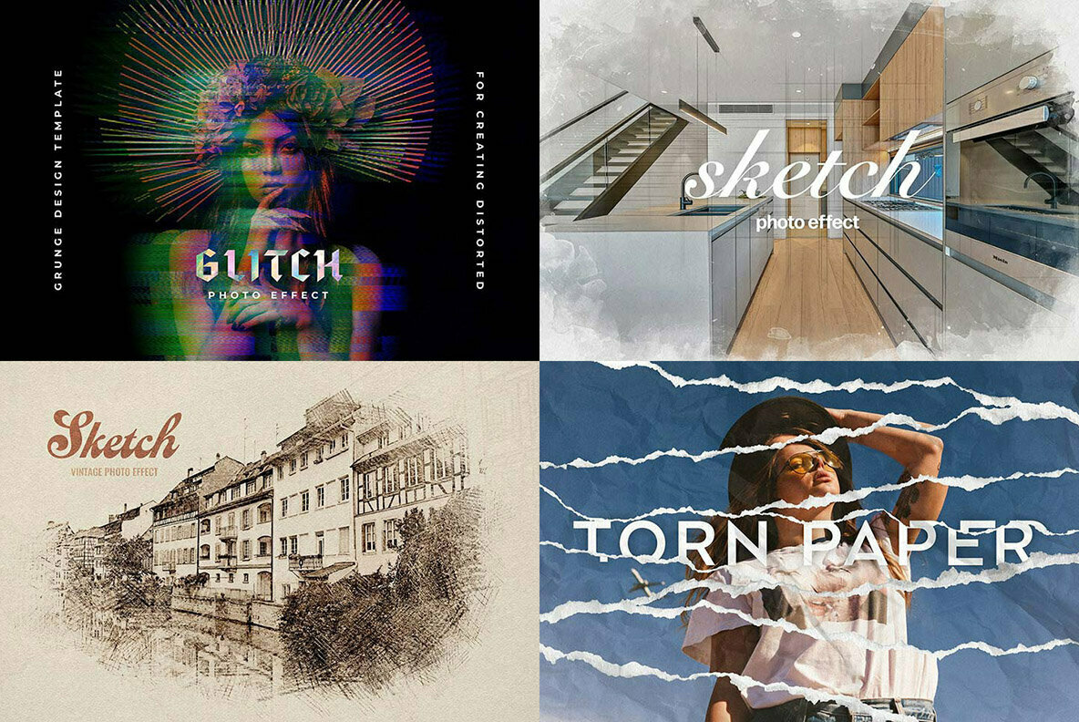 30 Hip Photo Effects Bundle 3